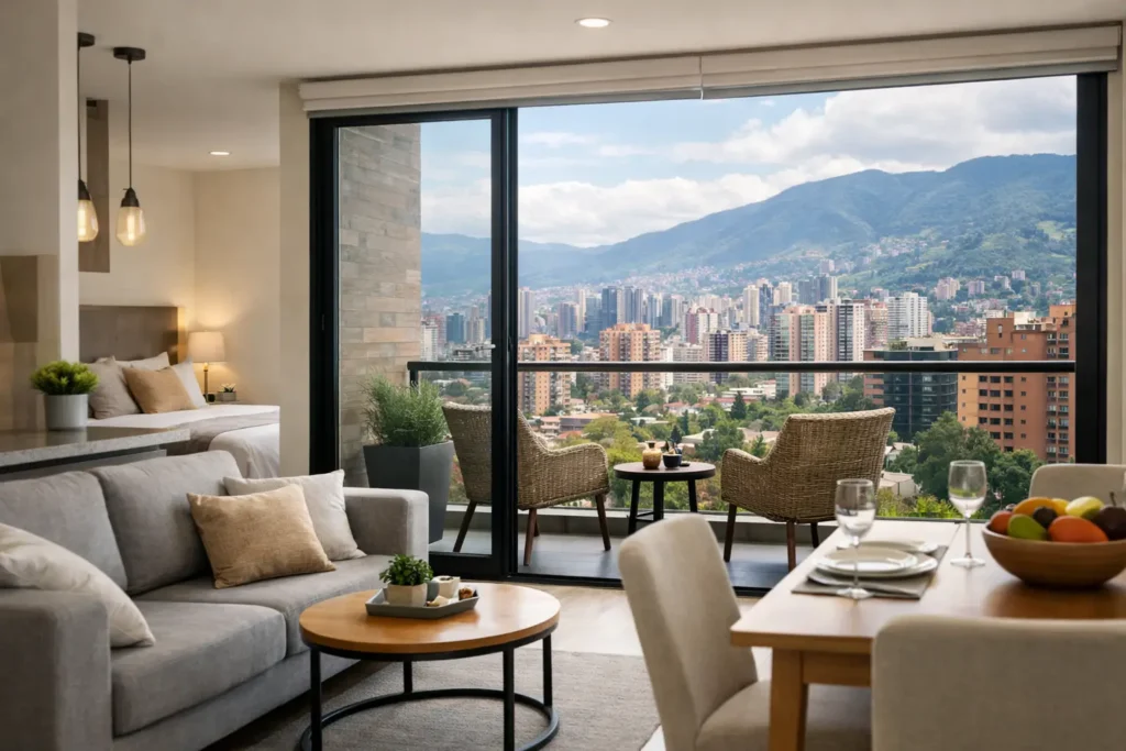 Alquiler de apartamentos amoblados Medellín