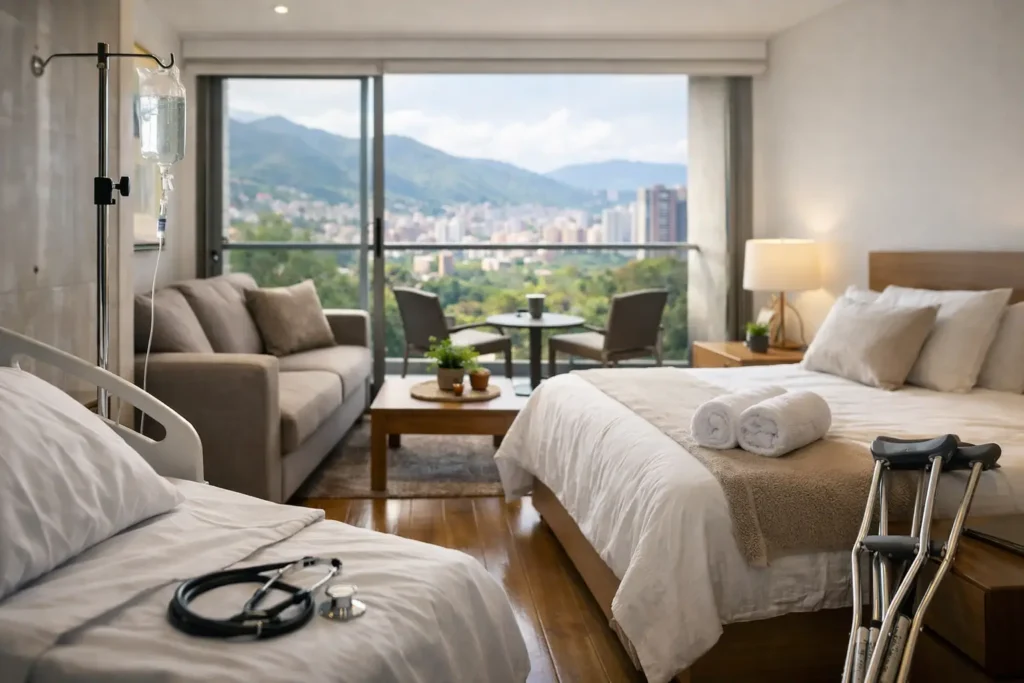 Apartamento amoblado para tratamiento médico Medellín