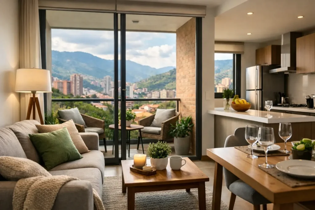 Apartamentos amoblados en Medellín para sentirse en casa